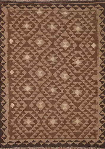 Geometric Kilim Oriental Area Rug 5x7