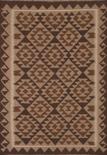 Geometric Kilim Oriental Area Rug 5x6