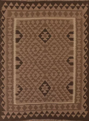 Geometric Kilim Oriental Area Rug 5x7