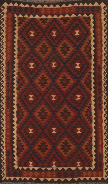 Geometric Kilim Oriental Area Rug 5x8