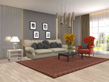 Brown/ Pink Kilim Oriental Area Rug 6x10