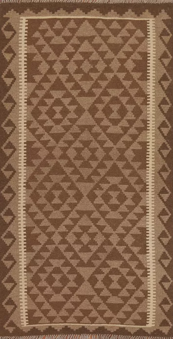 Geometric Kilim Oriental Area Rug 4x7