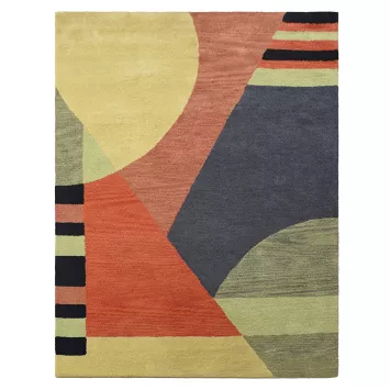 Modern Geometric Hand Tufted Area Rug
