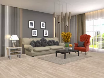 All-Over Art & Craft Oriental Area Rug 4x6