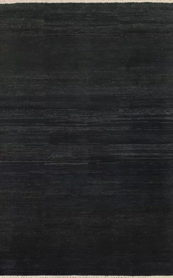 Striped Gabbeh Pakistan Area Rug 4x6