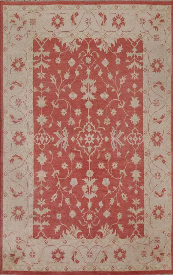 Floral Oushak Oriental Area Rug 5x8