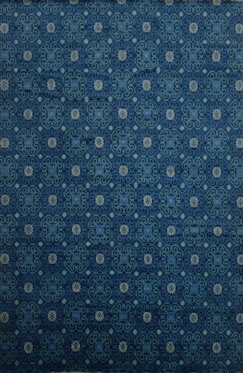Stylish Deep Blue Ikats Large Rug 12x15 to Elevate Your Living Space