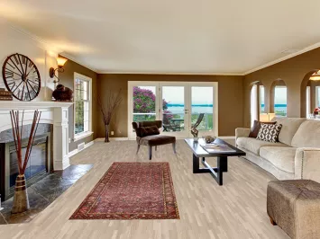 Vintage Mahal Persian Runner Rug 4x10