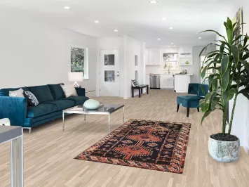 Antique Ghashghaei Persian Area Rug 4x7