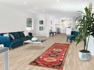 Vegetable Dye Shiraz Persian Runner Rug 3x10