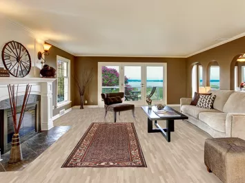 Handmade Mahal Persian Runner Rug 4x10