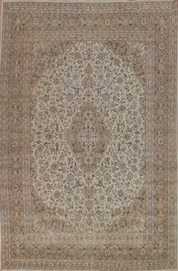 Traditional Kashan Persian Area Rug 10x13