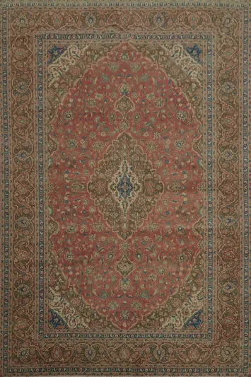 Heritage Style Intricate Kashan Persian Area Rug 10x13