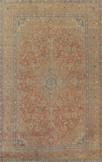 Traditional Kashan Persian Area Rug 10x13