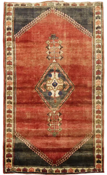 Geometric Shiraz Persian Area Rug 4x6