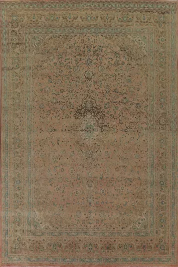 Traditional Kashan Persian Area Rug 9x12