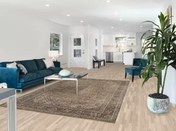 Geometric Tabriz Persian Area Rug 6x10