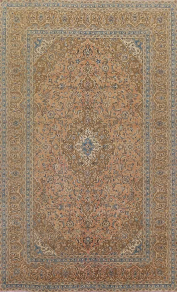 Traditional Kashan Persian Area Rug 8x12