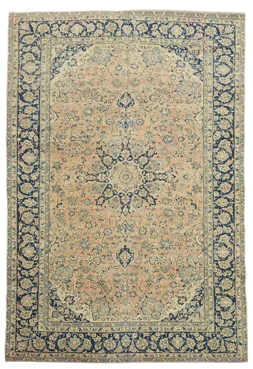 Traditional Kashan Persian Area Rug 9x13