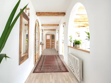 Wool Boteh Botemir Persian Runner Rug 3x11