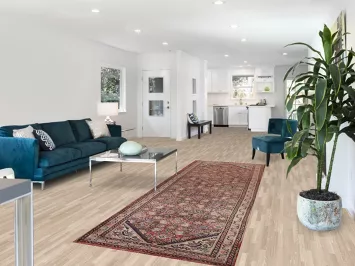 Geometric Sultanabad Persian Runner Rug 4x10