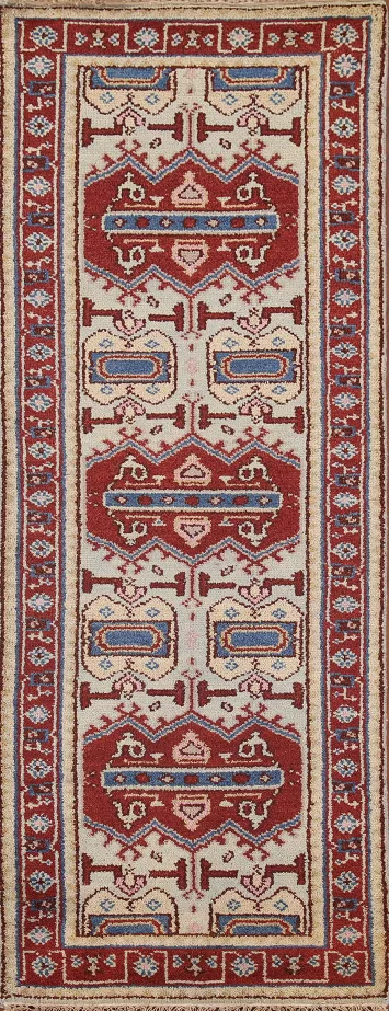 Wool Heriz Serapi Oriental Runner Rug 3x8