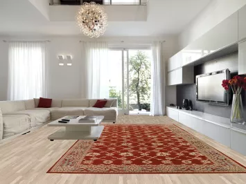 Vegetable Dye Egyptian Oushak Large Area Rug 10x17