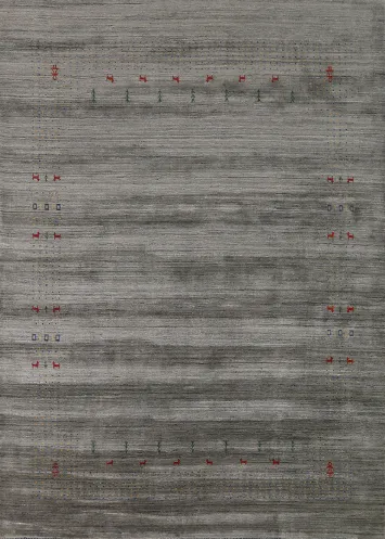 Handmade Wool Gabbeh Indian Area Rug 8x10