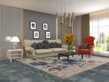 Modern Abstract Indian Area 8x10