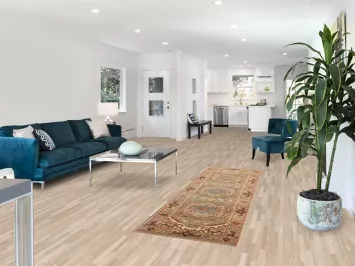 Geometric Heriz Serapi Indian Runner Rug 2x8