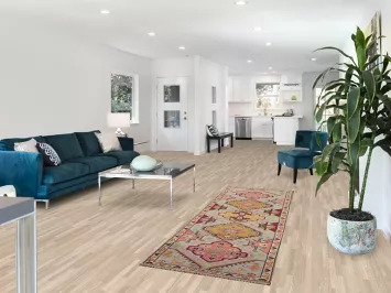 Green Heriz Serapi Indian Runner Rug 3x8