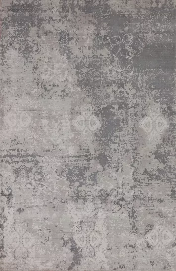 Modern Abstract Indian Area Rug 4x6