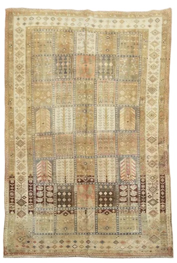 Garden Design Bakhtiari Persian Area Rug 6x10