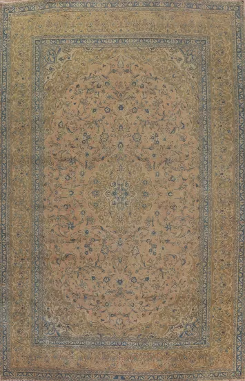 Traditional Kashan Persian Area Rug 10x13