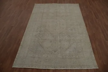 Elegant Vintage-Inspired Neutral Rug for Timeless Interior Appeal 6x10