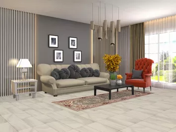 Gray Heriz Serapi Indian Runner Rug 3x8