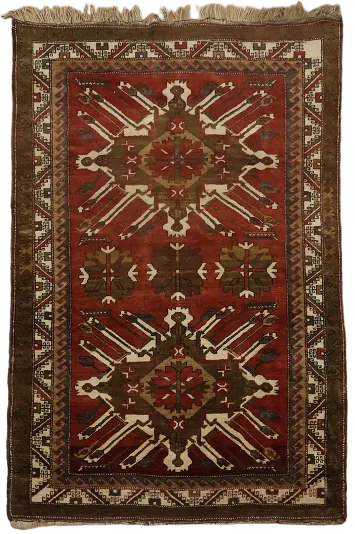 Artisan Geometric Rug for a Classic and Cozy Ambience 4x6