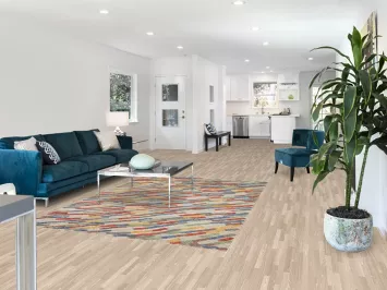 Striped Abstract Modern Area Rug 6x8