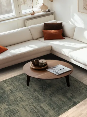 Chic Abstract Modern Area Rug 5x8 Offering Versatile Elegance and Charm