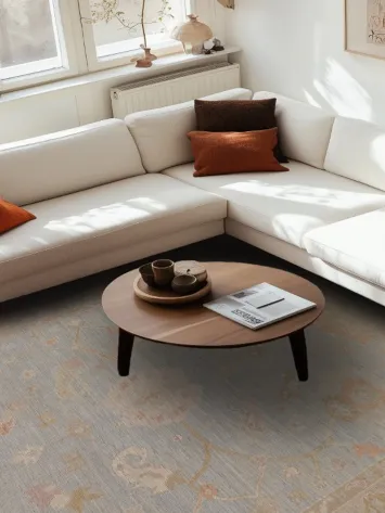 Vegetable Dye Oushak Oriental Area Rug 9x12