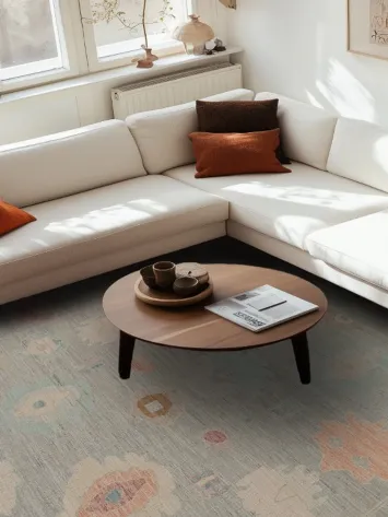 Vegetable Dye Oushak Oriental Area Rug 9x12