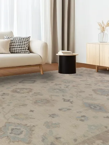 Vegetable Dye Oushak Large Area Rug 10x14