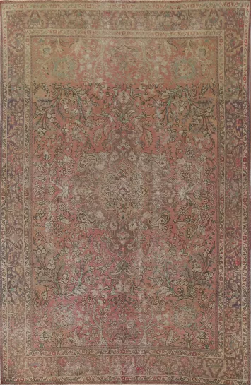 Floral Tabriz Persian Area Rug 8x11