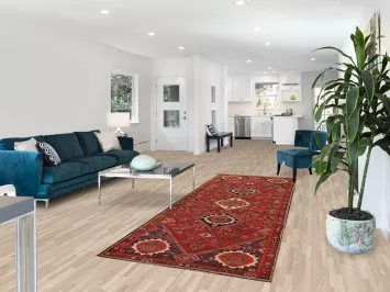 Vegetable Dye Red Shiraz Persian Runner Rug 4x10