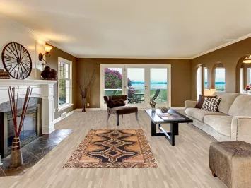 Antique Wool Lori Persian Area Rug 4x8