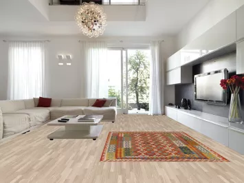 Reversible Wool Kilim Oriental Area Rug 7x10