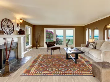 Colorful Kilim Oriental Area Rug 8x11