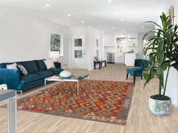 Colorful Kilim Oriental Area Rug 7x9