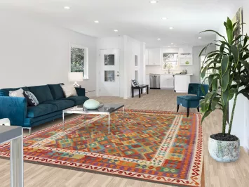 Colorful Kilim Oriental Area Rug 8x11