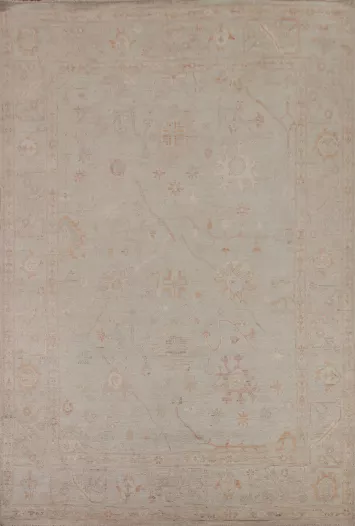 Vegetable Dye Oushak Turkish Area Rug 8x10